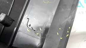 Lower rear right door trim Nissan Rogue 21-25 S, SV structure, broken fasteners, dented, scratches