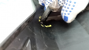 Lower rear right door trim Nissan Rogue 21-25 S, SV structure, broken fasteners, dented, scratches
