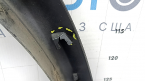Front right fender arch trim Nissan Rogue 21-26 US built, structure, broken fasteners, dented, scratches