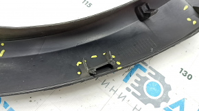 Front right fender arch trim Nissan Rogue 21-26 US built, structure, broken fasteners, dented, scratches