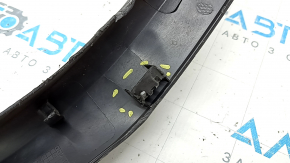 Front right fender arch trim Nissan Rogue 21-26 US built, structure, broken fasteners, dented, scratches