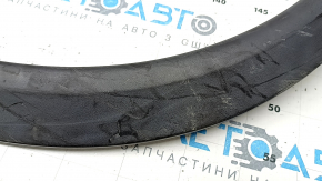 Front right fender arch trim Nissan Rogue 21-26 US built, structure, broken fasteners, dented, scratches