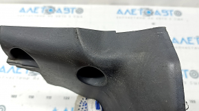 Rear left mudguard for Nissan Rogue 21-26, broken fasteners, scratches, dented
