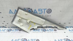 Left rear pillar trim Audi A4 B9 18-25 gray, scratches