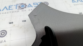 Right rear window trim for Audi A4 B9 18-25, grey, broken fasteners, scratches