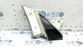 Left rear window trim Audi A4 B9 18-25 gray, needs cleaning, scratches