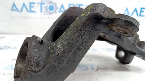 Front left axle shaft VW Passat b8 16-19 USA, broken bolt, dented