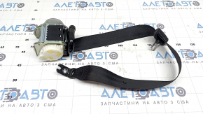 Rear right seat belt with squib for Audi A4 B9 17-25, black, shot