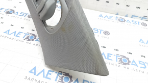 Center pillar trim, upper belt, left, Audi A4 B9 18-25, gray, dry-cleanable, scratches