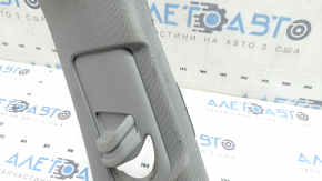 Center pillar trim, upper belt, left, Audi A4 B9 18-25, gray, dry-cleanable, scratches