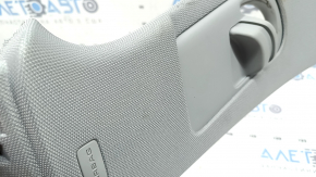Center pillar trim, upper belt, left, Audi A4 B9 18-25, gray, dry-cleanable, scratches