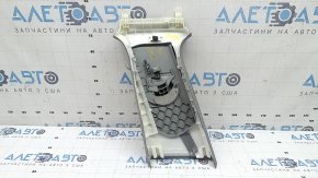 Right upper center pillar trim, Audi A4 B9 18-25, gray, dry cleanable, scratches