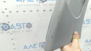 Right upper center pillar trim, Audi A4 B9 18-25, gray, dry cleanable, scratches
