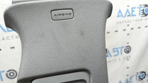 Right upper center pillar trim, Audi A4 B9 18-25, gray, dry cleanable, scratches