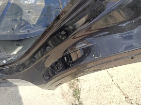 Quarter wing rear left BMW X7 G07 19-26 on the body, black, pokes