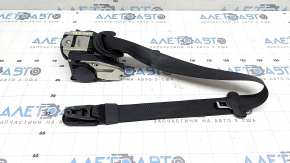 Driver's seat belt with squib for Audi A4 B9 17-25 black, black bracket, broken connector