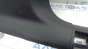 Lower right center pillar trim Audi A4 B9 17-25 black, scratches
