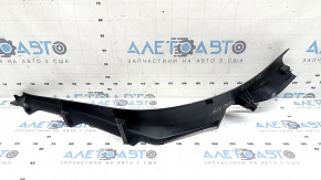 Inner rear right door sill trim Audi A4 B9 17-25 black, scratches