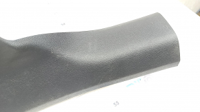 Inner rear right door sill trim Audi A4 B9 17-25 black, scratches