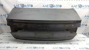 Audi A4 B9 20-25 Graphite LX7H Trunk Lid, Butt