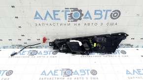 Inner front right door handle for Audi A4 B9 17-25 with illumination, with glossy black trim, scratches