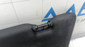 Left visor BMW X5 G05 19-25 black, without hook, dry cleanable