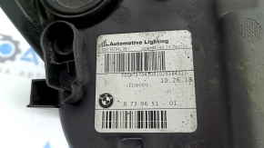 Front left headlight BMW X3 G01 18-21 halogen+LED, with mount, without control unit, did not work