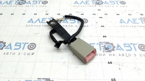 Toyota Camry v40 07-11 passenger seat belt latch with sensor, beige