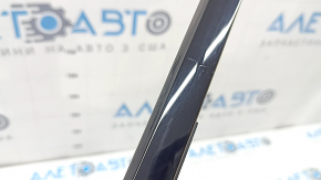 Molding door-glass central front left Audi Q3 83A 19-25 black gloss, worn, scratches