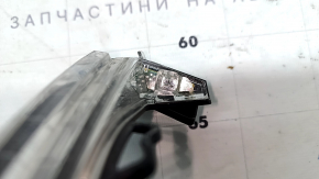 The left side mirror turn signal repeater for Audi A4 B9 17-25 is cracked