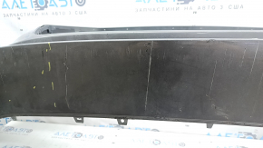 Bare front bumper Audi A4 B9 20-25 for 2 parking sensors, without towing hook plug, graphite, chips, scratches