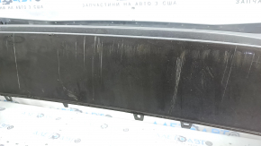 Bare front bumper Audi A4 B9 20-25 for 2 parking sensors, without towing hook plug, graphite, chips, scratches