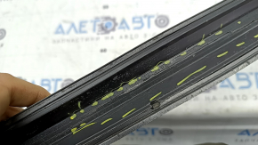 Left threshold molding Audi A4 B9 20-25 graphite, cracked, scratches