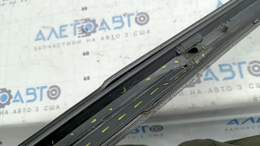 Left threshold molding Audi A4 B9 20-25 graphite, cracked, scratches
