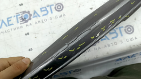 Left threshold molding Audi A4 B9 20-25 graphite, cracked, scratches