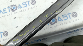 Left threshold molding Audi A4 B9 20-25 graphite, cracked, scratches