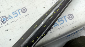 Left threshold molding Audi A4 B9 20-25 graphite, cracked, scratches