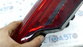 Right inner trunk lid light for Audi A4 B9 20-25 sedan LED, with cover, crack under glass