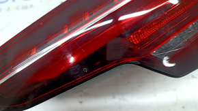 Right inner trunk lid light for Audi A4 B9 20-25 sedan LED, with cover, crack under glass
