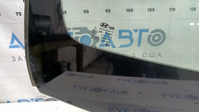 Hyundai Ioniq 17-22 windshield under the humidity sensor and camera, chips, scratches