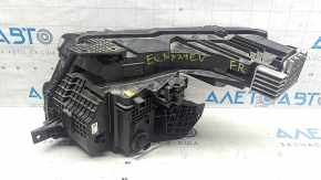Front right headlight assembly Chevrolet Equinox EV 24-26 with unit, missing fastening fragment, fastening crack