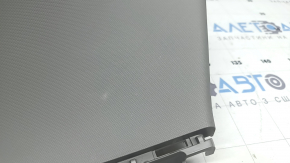 Upper left rear pillar trim Hyundai Ioniq 17-22 gray, scratches, whitened plastic