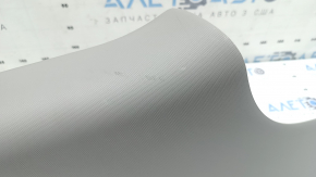 Upper left rear pillar trim Hyundai Ioniq 17-22 gray, scratches, whitened plastic