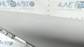 Upper left rear pillar trim Hyundai Ioniq 17-22 gray, scratches, whitened plastic