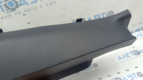 Rear pillar trim lower right Hyundai Ioniq 17-22 HEV black, worn