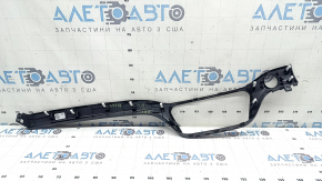 Hyundai Ioniq 17-19 front panel center trim under the start/stop button, black, scratches