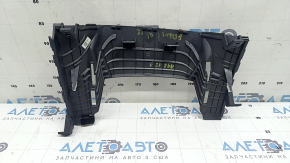 Hyundai Ioniq 17-22 black lower central front panel trim, worn