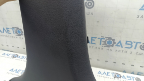 Lower right center pillar trim Hyundai Ioniq 17-22 black, scratches
