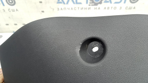 Left side center console trim Hyundai Ioniq 17-22 HEV, PHEV black, worn