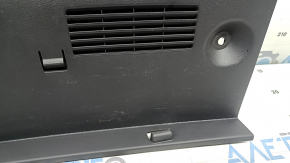Hyundai Ioniq 17-22 trunk opening trim, black, scratches